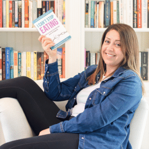 I Can't Stop Eating book and Sarah Dosanjh