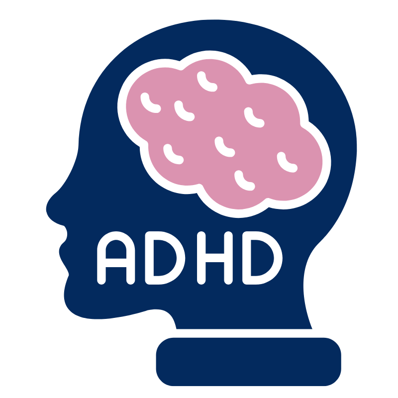 Brain with ADHD